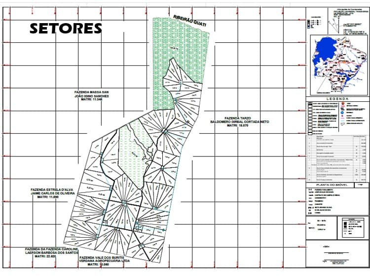 Production sector and module layout plan.